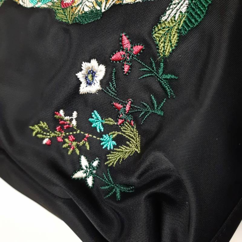 SUPER HAKKA glanta 「かくれんぼうさぎ刺繍２WAYリュックトート」Fの画像