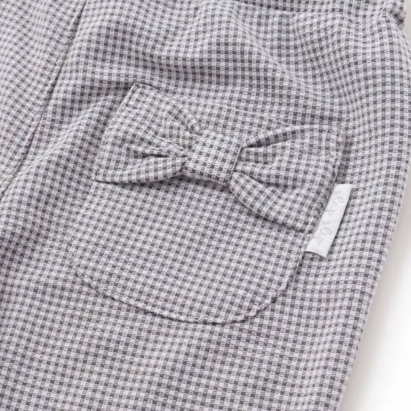 SLAP SLIP(スラップスリップ) 「裾フリル7分丈デニムニットレギンス」(80-120cm) 【メール便送料198円対応】の画像