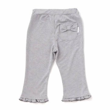 SLAP SLIP(スラップスリップ) 「裾フリル7分丈デニムニットレギンス」(80-120cm) 【メール便送料198円対応】の画像