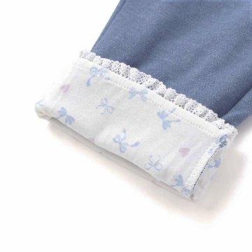 SLAP SLIP(スラップスリップ) 「折り返し裾7分丈ストレッチパンツ」(80-120cm) 【メール便送料198円対応】の画像