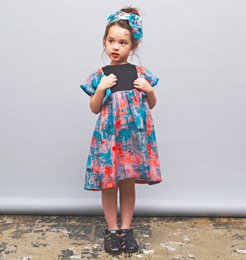 maarook「アブストラクトＰＴワンピース」(90-150cm)  の画像