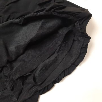 maarook「リボン付きナイロンワッシャーバルーンスカート」(90-160cm)　【メール便送料無料】の画像