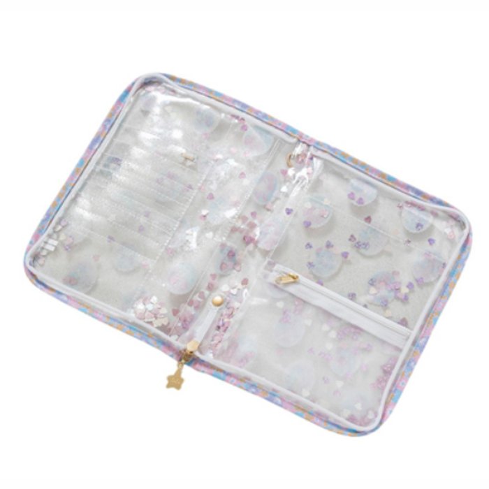 fafa 「POPPY MAY クリアラメPVCダイアリー・母子手帳ケース」（Lサイズ）【メール便送料無料】の画像