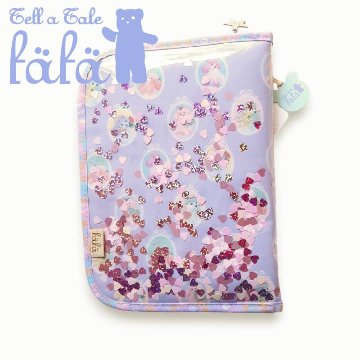 fafa 「GLYN 母子手帳ケース マルチケース(ジャバラ付き)」（Ｌサイズ）メール便送料無料の画像