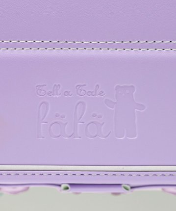 fafaランドセル2027年「クラリーノ キューブ型 POWDEW LAVENDER ✕ MINT GREEN」 【当店だけのオリジナルダブル特典付】の画像