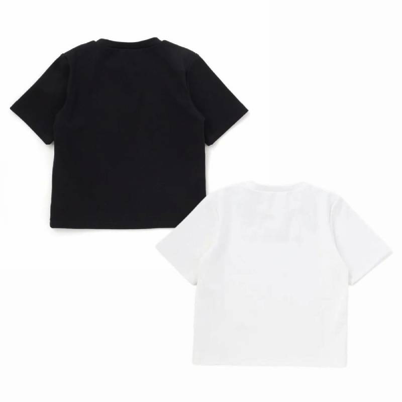 nexchic (ネクシック) 「チェック柄ビスチェ＋Tシャツセット」(110-150cm) の画像