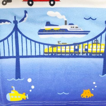 SLAPSLIP 日本の風景プリントTシャツ(80-130cm)　【メール便送料198円対応】の画像