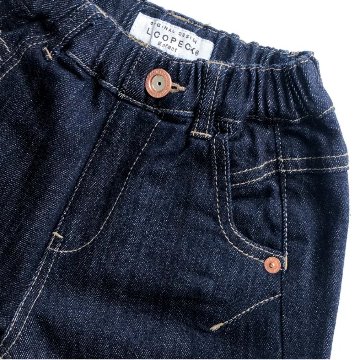 L.COPECK（エルコペック）「国産 デニム立体裁断 パンツ」(100-170cm) 【メール便送料無料】の画像