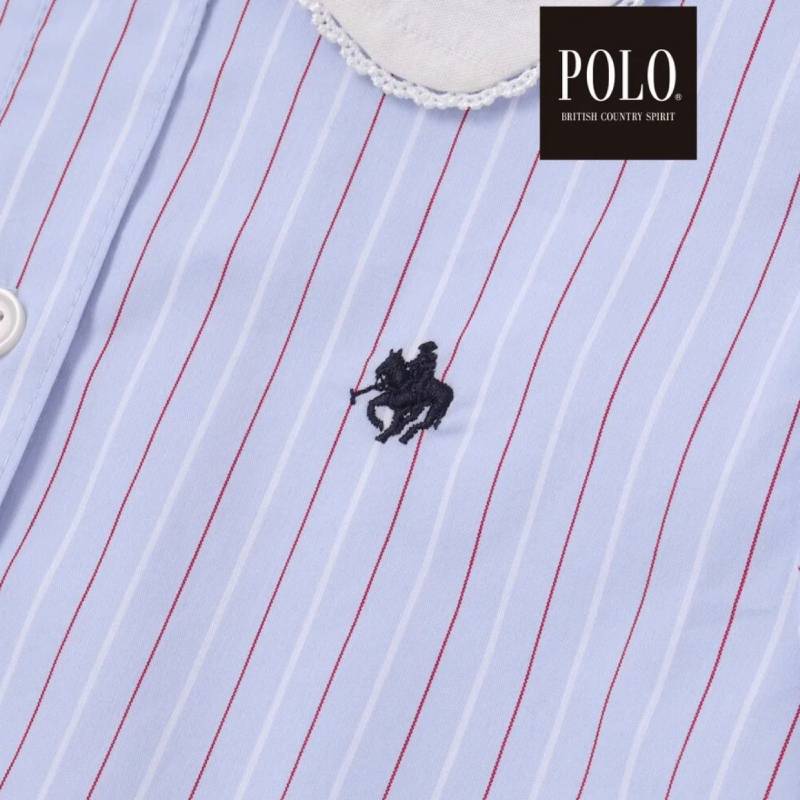 SLAP SLIP(スラップスリップ) 「【POLO BCSコラボ】半袖シャツワンピース」(80~130cm) メール便送料198円対応可の画像