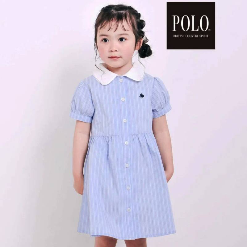 SLAP SLIP(スラップスリップ) 「【POLO BCSコラボ】半袖シャツワンピース」(80~130cm) メール便送料198円対応可の画像
