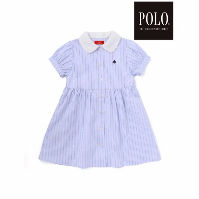 SLAP SLIP(スラップスリップ) 「【POLO BCSコラボ】半袖シャツワンピース」(80~130cm) メール便送料198円対応可の画像