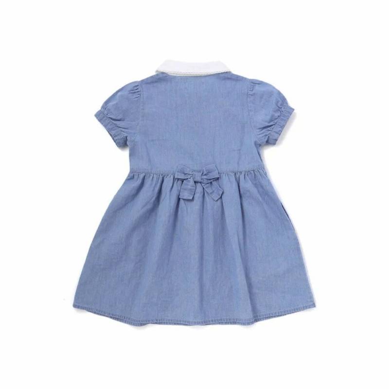 SLAP SLIP(スラップスリップ) 「【POLO BCSコラボ】半袖シャツワンピース」(80~130cm) メール便送料198円対応可の画像
