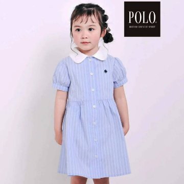 SLAP SLIP(スラップスリップ) 「【POLO BCSコラボ】半袖シャツワンピース」(80~130cm) メール便送料198円対応可の画像