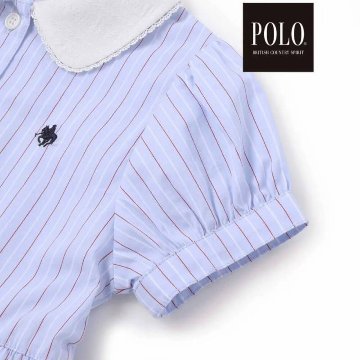 SLAP SLIP(スラップスリップ) 「【POLO BCSコラボ】半袖シャツワンピース」(80~130cm) メール便送料198円対応可の画像