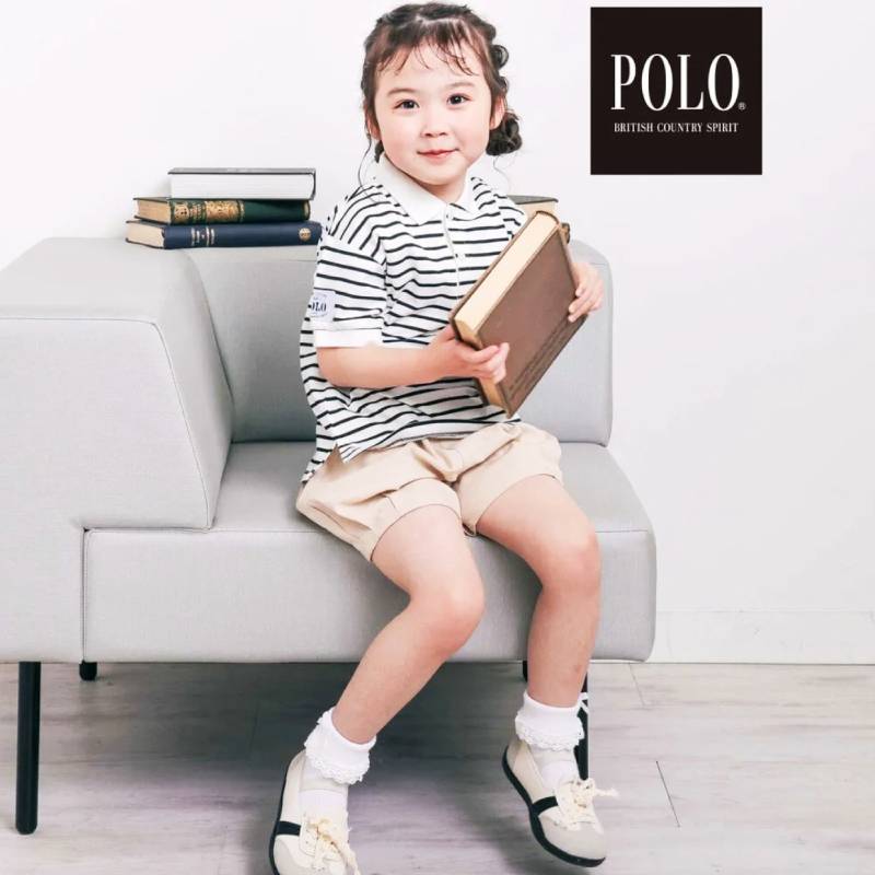 SLAP SLIP(スラップスリップ) 「【POLO BCSコラボ】かのこポロシャツ」(90~130cm) メール便送料198円対応可の画像