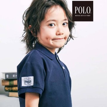 SLAP SLIP(スラップスリップ) 「【POLO BCSコラボ】かのこポロシャツ」(90~130cm) メール便送料198円対応可の画像