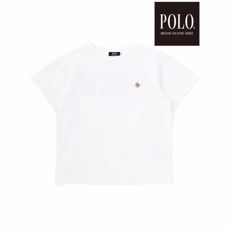 SLAP SLIP(スラップスリップ) 「【POLO BCSコラボ】バックロゴTシャツ」(80~130cm)メール便送料198円対応可の画像