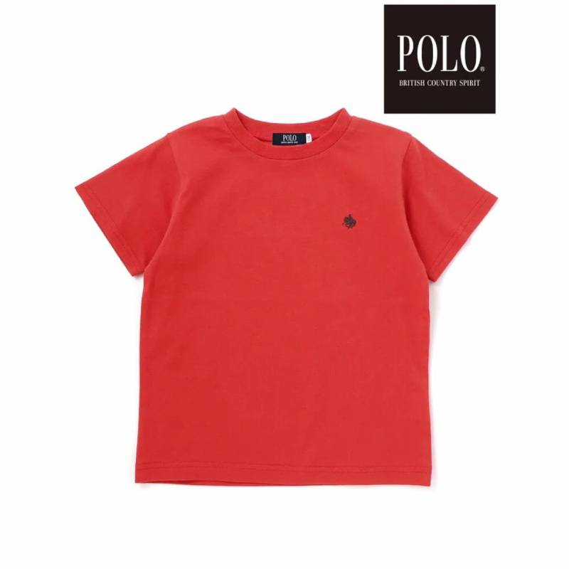 SLAP SLIP(スラップスリップ) 「【POLO BCSコラボ】バックロゴTシャツ」(80~130cm)メール便送料198円対応可の画像