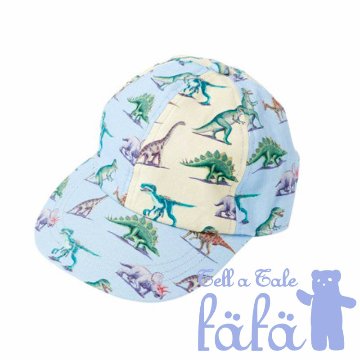 fafa 「MURPHY ダイナソー柄キャップ」(52-58cm) メール便送料198円対応可の画像