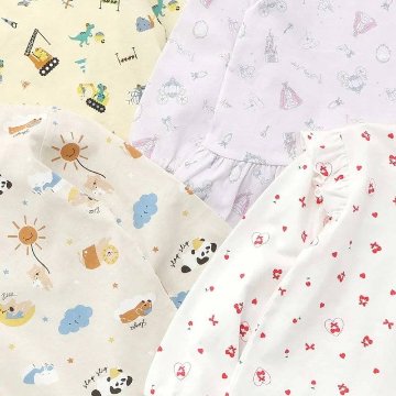 SLAP SLIP 「スララク 腹巻き一体型 みんな快眠！みんみんパジャマ 上下セット」 (80~130cm) メール便対応可の画像