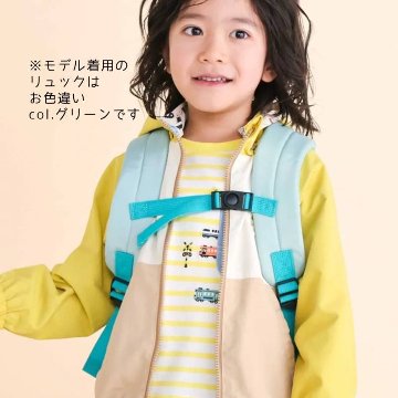 SLAP SLIP (スラップスリップ) 「はたらく車＆恐竜プリントリュックサック」 (M-L)の画像