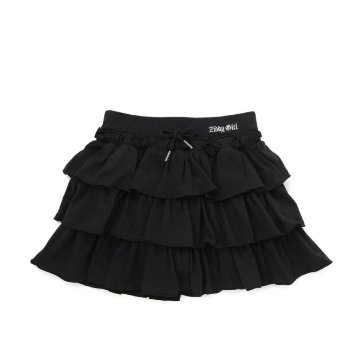 ZIDDY「三段フリルスカパン」 (140-160cm)  メール便送料198円対応可の画像