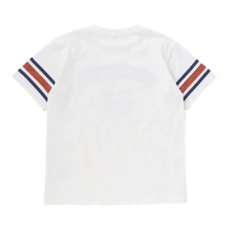 nexchic (ネクシック) 「パッチロゴ付きメッシュ袖Tシャツ」(130-150cm)　メール便送料198円対応の画像