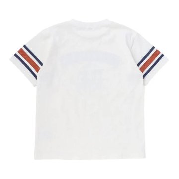 nexchic (ネクシック) 「パッチロゴ付きメッシュ袖Tシャツ」(130-150cm)　メール便送料198円対応の画像