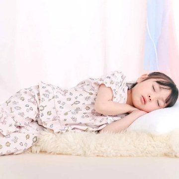 SLAP SLIP 「スララク 腹巻き一体型 みんな快眠！みんみんパジャマ 半袖」 (80~130cm) メール便対応可の画像