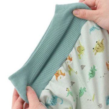 SLAP SLIP 「スララク 腹巻き一体型 みんな快眠！みんみんパジャマ 半袖」 (80~130cm) メール便対応可の画像