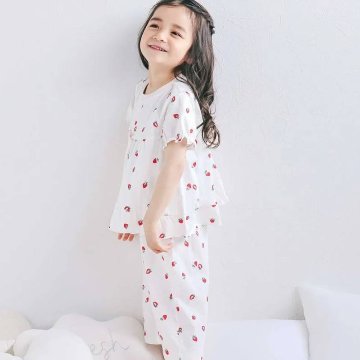 SLAP SLIP 「スララク 腹巻き一体型 みんな快眠！みんみんパジャマ 半袖」 (80~130cm) メール便対応可の画像