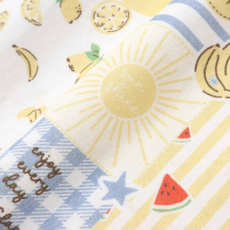 SLAP SLIP baby (スラップスリップ) 「 総柄プリント半袖カバーオール」(80cm)  メール便対応可の画像