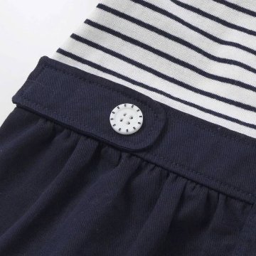 SLAP SLIP baby (スラップスリップ) 「セーラーカラーマリンドッキング半袖カバーオール」(70-80cm)  メール便対応可の画像