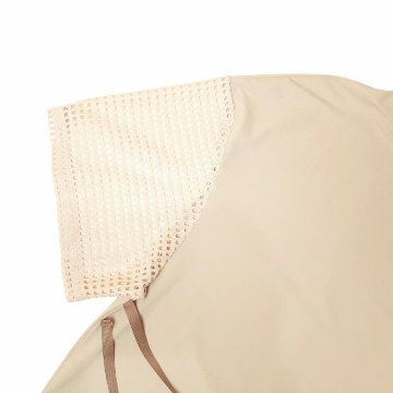 MUUNAA「接触冷感鹿の子天竺メッシュ袖Tシャツ」FREE   【メール便送料無料】の画像