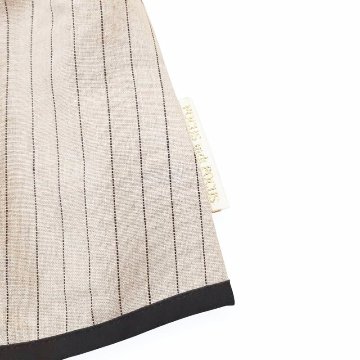 maarook「コットンリネンストライプフリルチュニック」(90-140cm)