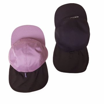 maarook「日よけ付き裏メッシュキャップ」S-L(52-58cm)　メール便送料198円対応可の画像