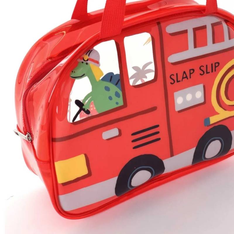 SLAP SLIP 「ボストンバッグ型乗り物スイムバッグ」（F）の画像