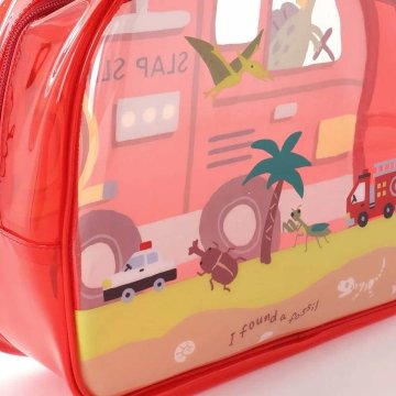 SLAP SLIP 「ボストンバッグ型乗り物スイムバッグ」（F）の画像