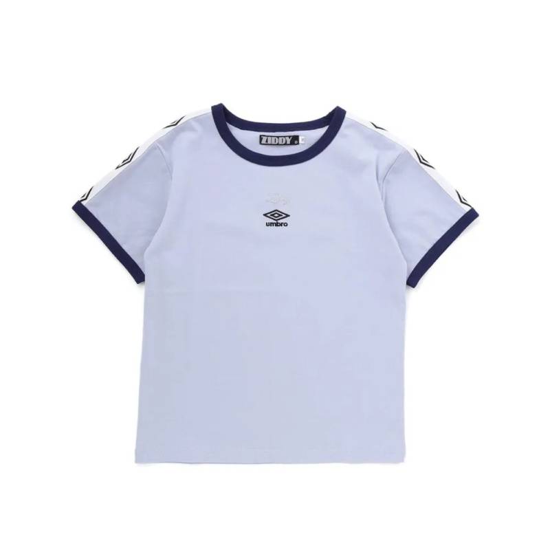 ZIDDY「umbroコラボ ロゴTシャツ」 (140-160cm)　【メール便送料198円対応】の画像