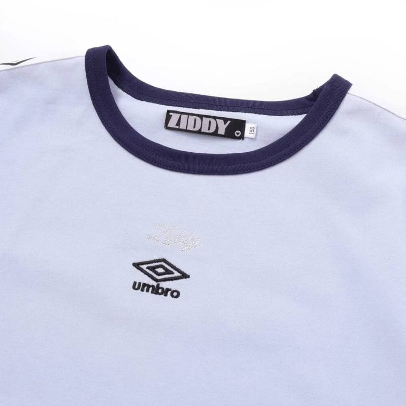 ZIDDY「umbroコラボ ロゴTシャツ」 (140-160cm)　【メール便送料198円対応】の画像
