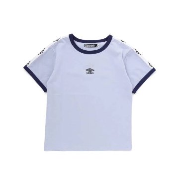 ZIDDY「umbroコラボ ロゴTシャツ」 (140-160cm)　【メール便送料198円対応】の画像