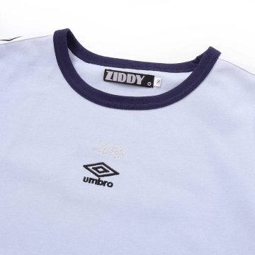 ZIDDY「umbroコラボ ロゴTシャツ」 (140-160cm)　【メール便送料198円対応】の画像