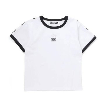 ZIDDY「umbroコラボ ロゴTシャツ」 (140-160cm)　【メール便送料198円対応】の画像