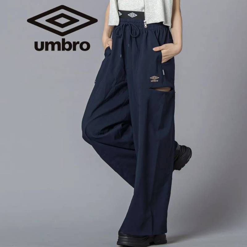 ZIDDY「umbroコラボ カットソーワイドパンツ」 (140-160cm) 【メール便送料無料】の画像