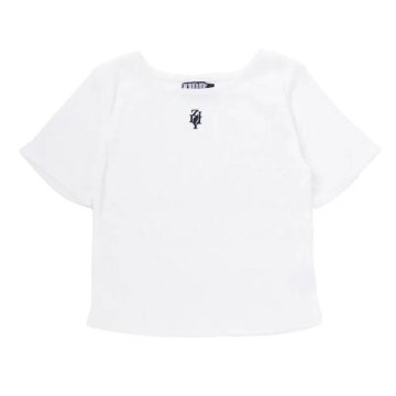 ZIDDY「リブTシャツ＋ギンガムビスチェ＆スカート 3点セット」 (140-160cm)の画像