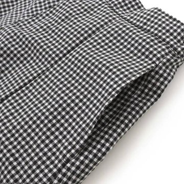 ZIDDY「リブTシャツ＋ギンガムビスチェ＆スカート 3点セット」 (140-160cm)の画像