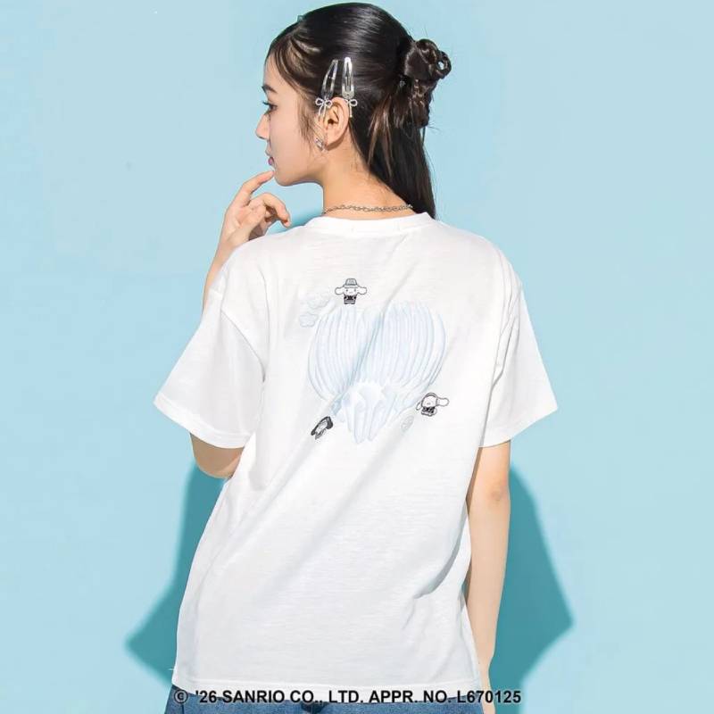 ZIDDY「シナモンコラボ Tシャツ」 (140-160cm)　【メール便送料198円対応可】の画像