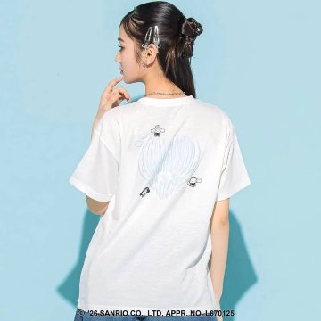 ZIDDY「シナモンコラボ Tシャツ」 (140-160cm)　【メール便送料198円対応可】の画像