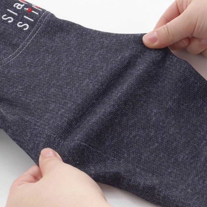 SLAP SLIP(スラップスリップ) 「りんごポケット 折り返し裾7分丈カットデニムパンツ」(80-110cm) 【メール便送料198円対応】の画像