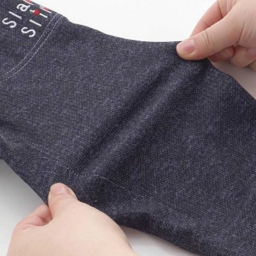 SLAP SLIP(スラップスリップ) 「りんごポケット 折り返し裾7分丈カットデニムパンツ」(80-110cm) 【メール便送料198円対応】の画像